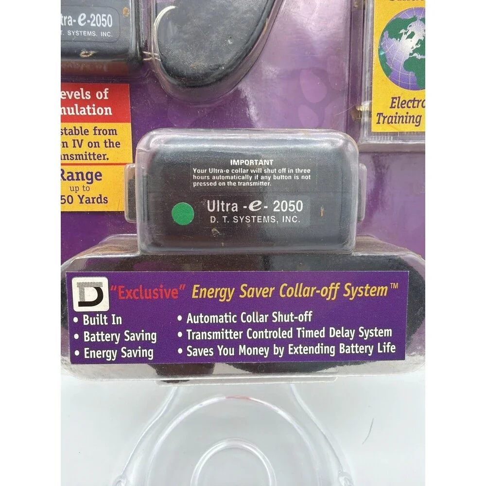 Ultra-e 2050 Electronic Dog Training Collar New Old Stock Sealed NOS